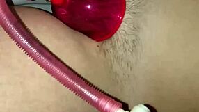 Pussy pump wife real with swollen pussy