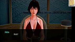 My new family explores big and small tits in anime