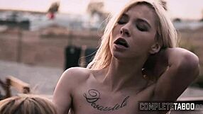 Blonde Teen Tribs Taboo MILF Outdoors In Extreme Fetish!