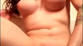 Tranny fucks her ass hard with a dildo.