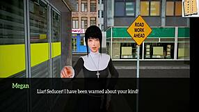 My new family explores big and small tits in anime