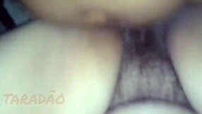 Wow! This Ebony BBW Cums Hard On Her Hairy Pussy With Deepthroat And Facial!