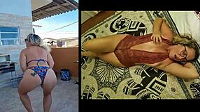 リサ・アラニャのエロダンス階段で転びそう官能揺れ