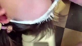 Cute Short Japanese Teen In Sanrio Underwear Gets Upside-Down Irrumatio