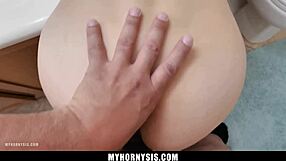 Nerdy Stepsister Craves Hard Doggystyle Taboo Fuck