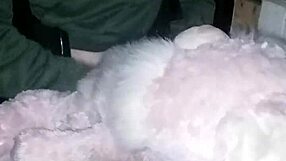 Me fucking my bunny in my friends shed