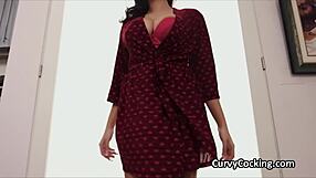 hammering amazing curvy girlfriend on valentines