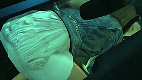 GTA 5 online character enjoys a car ride service