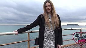 clara mia feels the thrill of big cocks