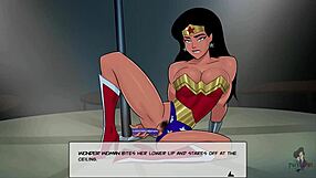 I love the dc comics strip club fun with ebony toys and dildos!