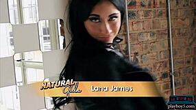 All natural milf babes lana james and mosh strip nude for playboy