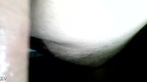 taking some bareback shemale cock from behind