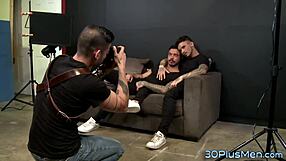 muscular gay bears in intense 3way