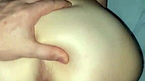 Watch young girlfriend take it from behind!