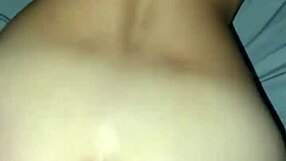 Watch young girlfriend take it from behind!