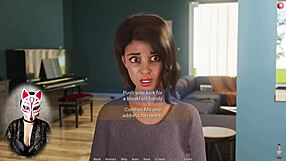 Milf Gets Pussy Licked In 3D Cartoon Game