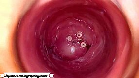 Camera Exploring Vagina with Emotional Depth