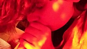 Beautiful darcy dark gives blowjob to big cock