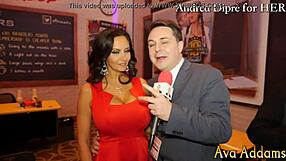 Ava Addams Teases Boobs for Andrea Diprè