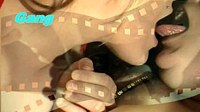 German Bitch Joins Blowbang for Facial Bukkake