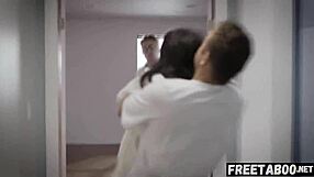 horny patient emily willis double creampied by doctors after caught masturbating full movie