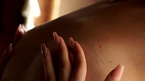 Watch This Gorgeous European Model Feel Intense Pleasure As She Fingers Her Horny Pussy In Solo Masturbation.