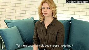 chiksa the hot russian teen 18+ shines in casting interview