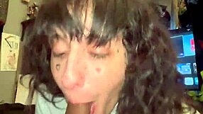 slutty gia lovely sucks big black cock deepthroat