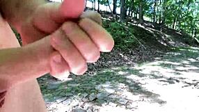 Creamy Outdoor Orgasm Masturbation In Nature