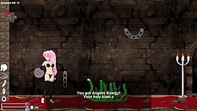 I play futa hentai game with big cocks