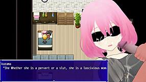 Old cuckold watches her fingering and lustful play in part 1