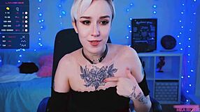 cute tomboy getting off on cam with wild solo play for you