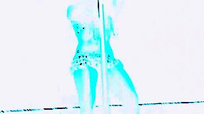 Wife dancing on a table amateur video