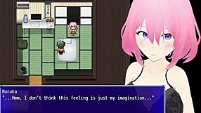 Old cuckold watches her fingering and lustful play in part 1