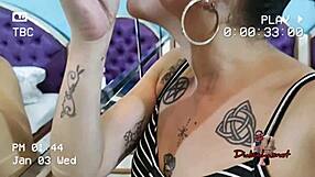 Behind The Scenes With Holly Ruby Tiffany Angel And German Tattoo Artist Part Two