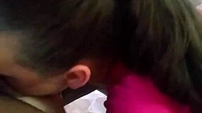 Winter Sucking Rod's Dick with Wild Deepthroat Action!