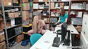 Lp Officer Devours Emma Starletto's Pussy