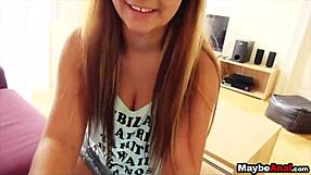 I watch 18 year old lana try anal in europe