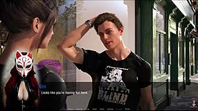 Kate in maid cosplay outfit