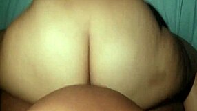 big cream pie fills my ebony wife's pussy with monster cock