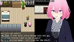 Old cuckold watches her fingering and lustful play in part 1