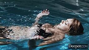 Deeper Lena Paul Sınırları Zorluyor Yoğun Sarışın Aksiyonda