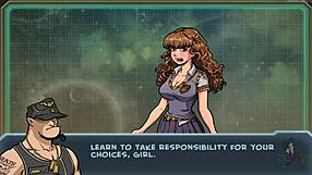 I love this brunette in uniform flashing boobs during game - akaburs star channel 34 part 25 neko neko hermoine