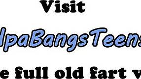 Wow, Busty European Teen Nailed by Grandpa!