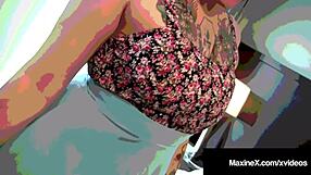 cambodian cougar maxine x seduces step daughter camille black