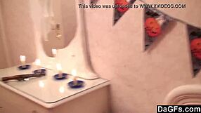 Dagfs - Sexy Caribbean Pirate Teen Strips Wild for Webcam