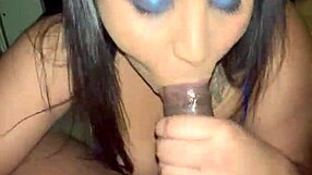 Does gamer latina milf swallow bbc?