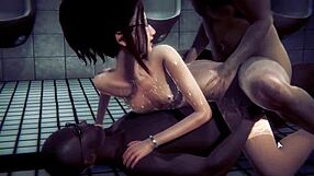 watch this 3d hs2 gang bang unfold in the game?