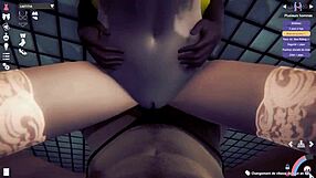 watch this 3d hs2 gang bang unfold in the game?