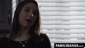 bold girl stalks her sisters boy abella danger lucas frost for rough doggystyle banging on office desk